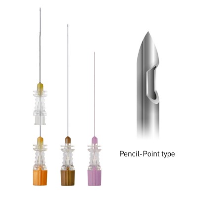 Иглы для спинальной анестезии тип Pencil Point (Пенсил Поинт)